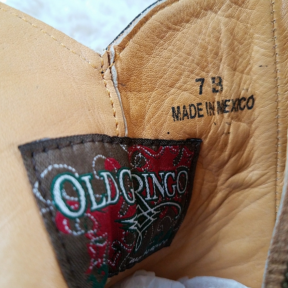 OLD GRINGO BLACK FLORA LOCA EMBROIDERED ANKLE BOOTS - Picture 14 of 14